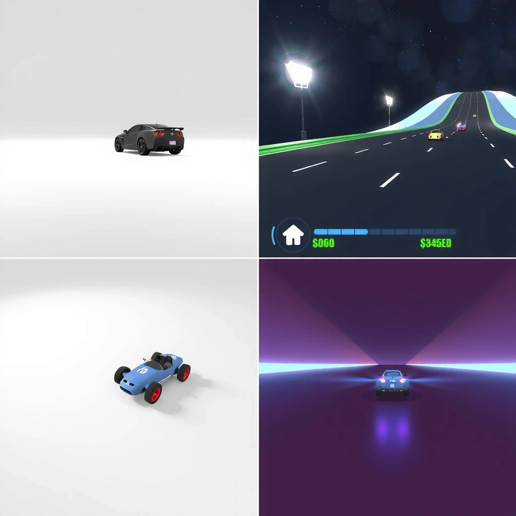 Galaxy Racers game screenshots